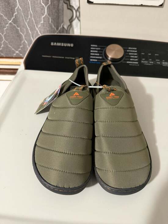Ozark Trail Other - Ozark Trail Men's Puffer Slipper, Size 11, Olive